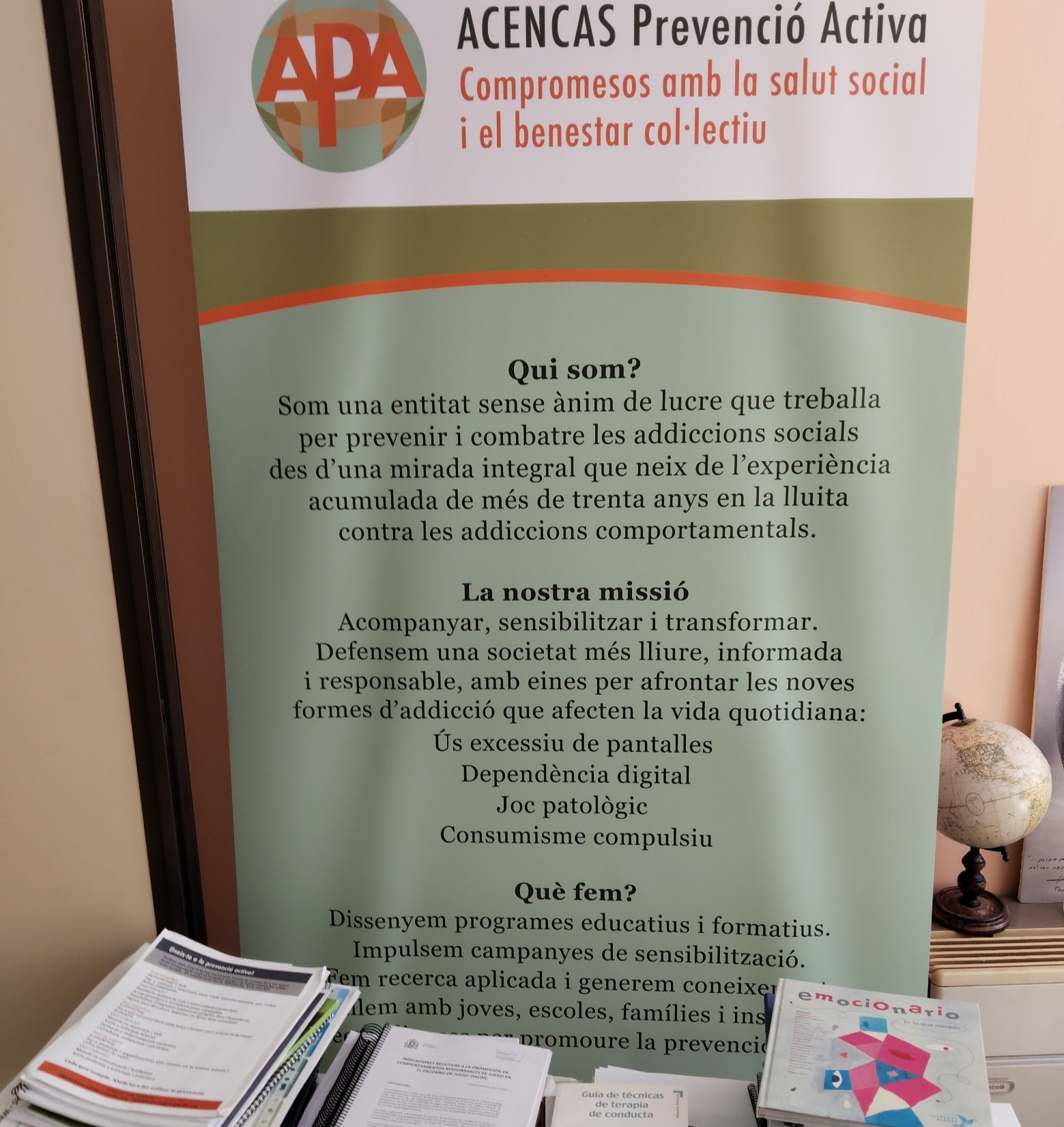 Dins d’ACENCAS Prevenció Activa: un dia al cor de la prevenció activa